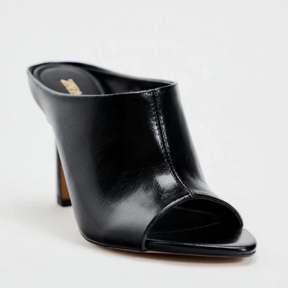 ZARA HIGH HEEL MULES